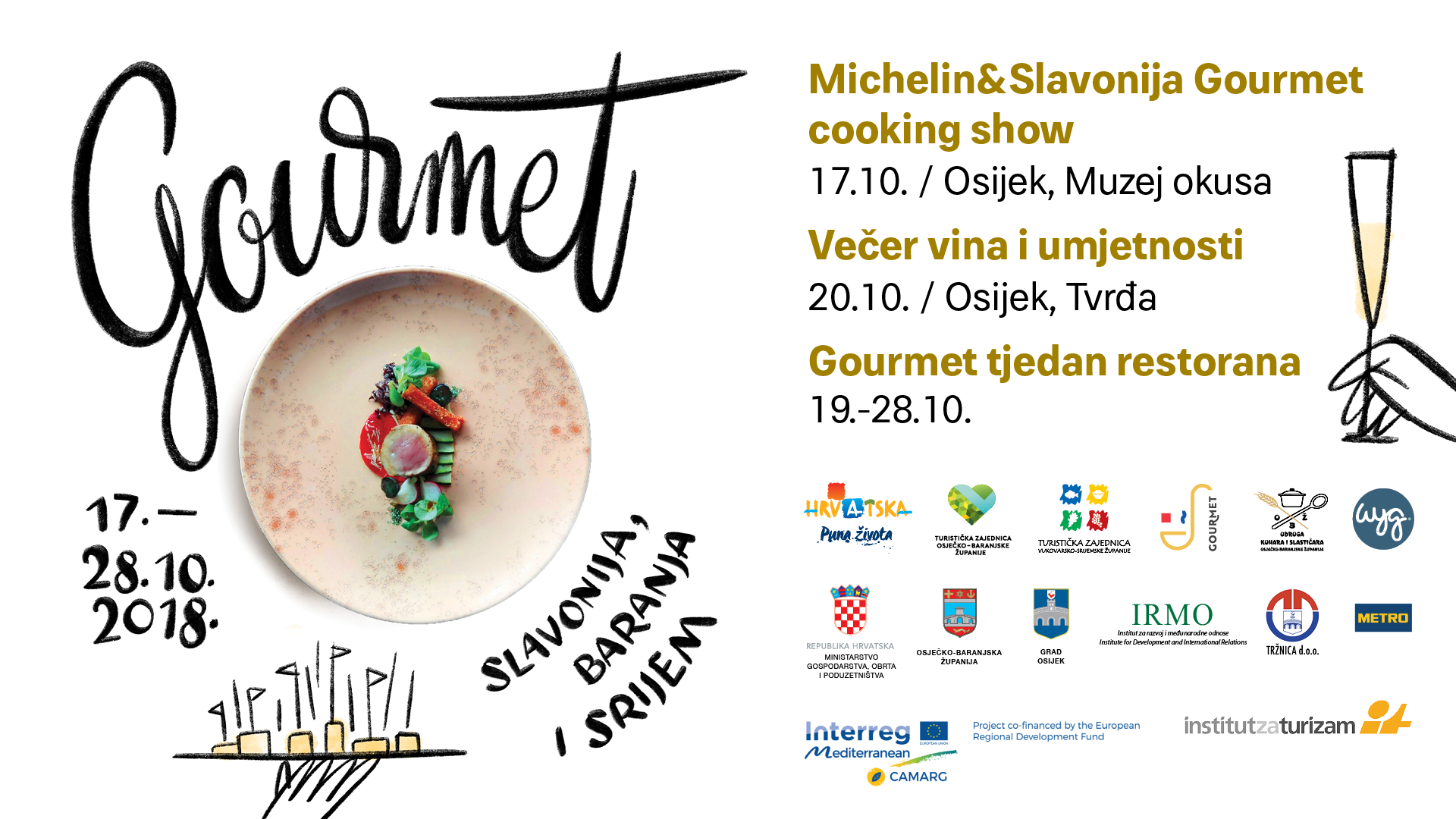 Gourmet priča Slavonije, Baranje i Srijema 