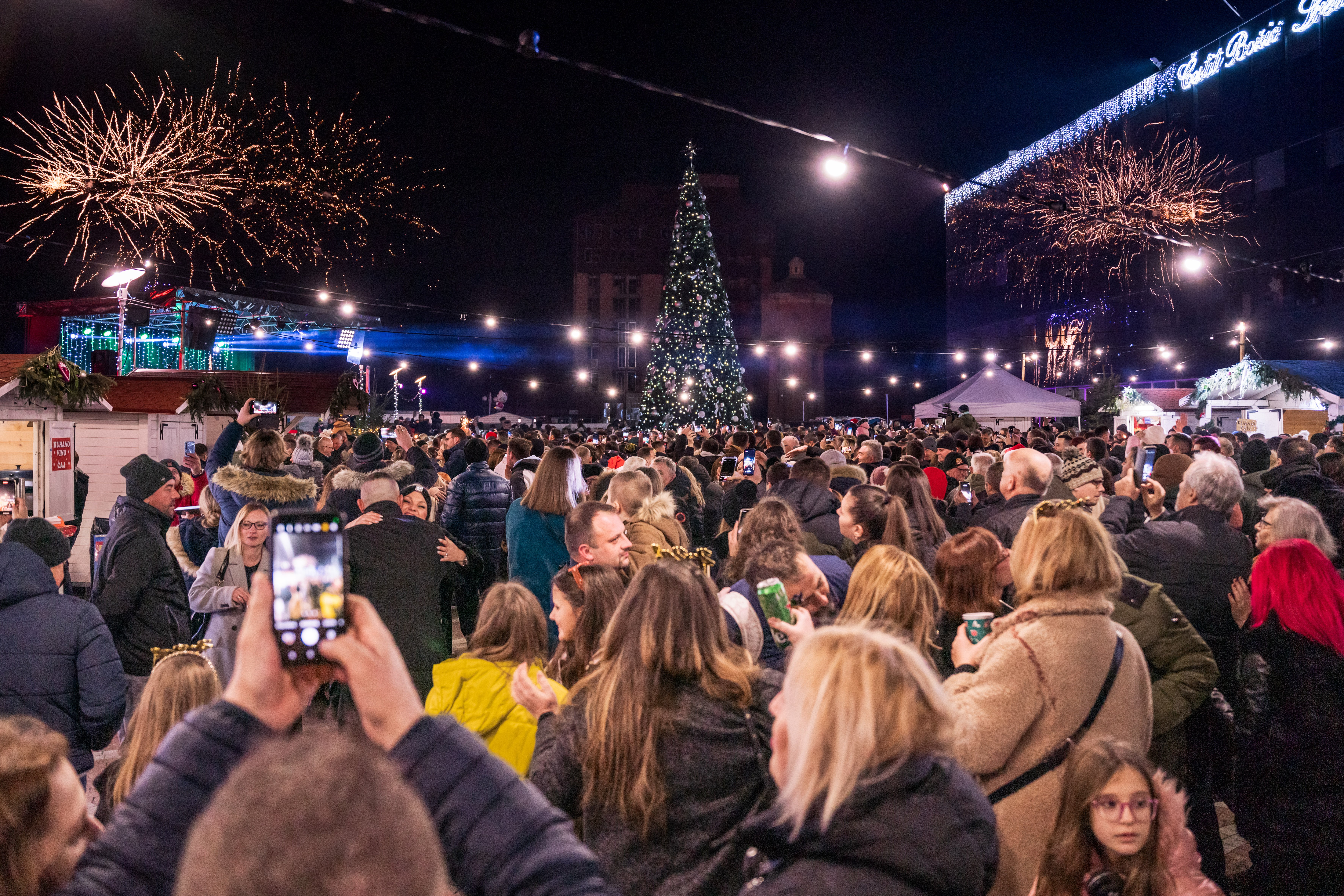 Doček Nove godine u Vukovaru